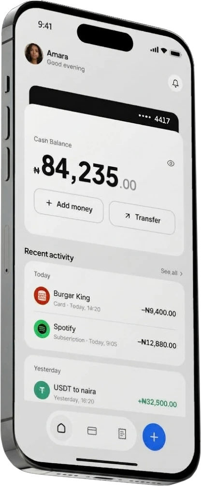 A phone showing the Zend app home screen
